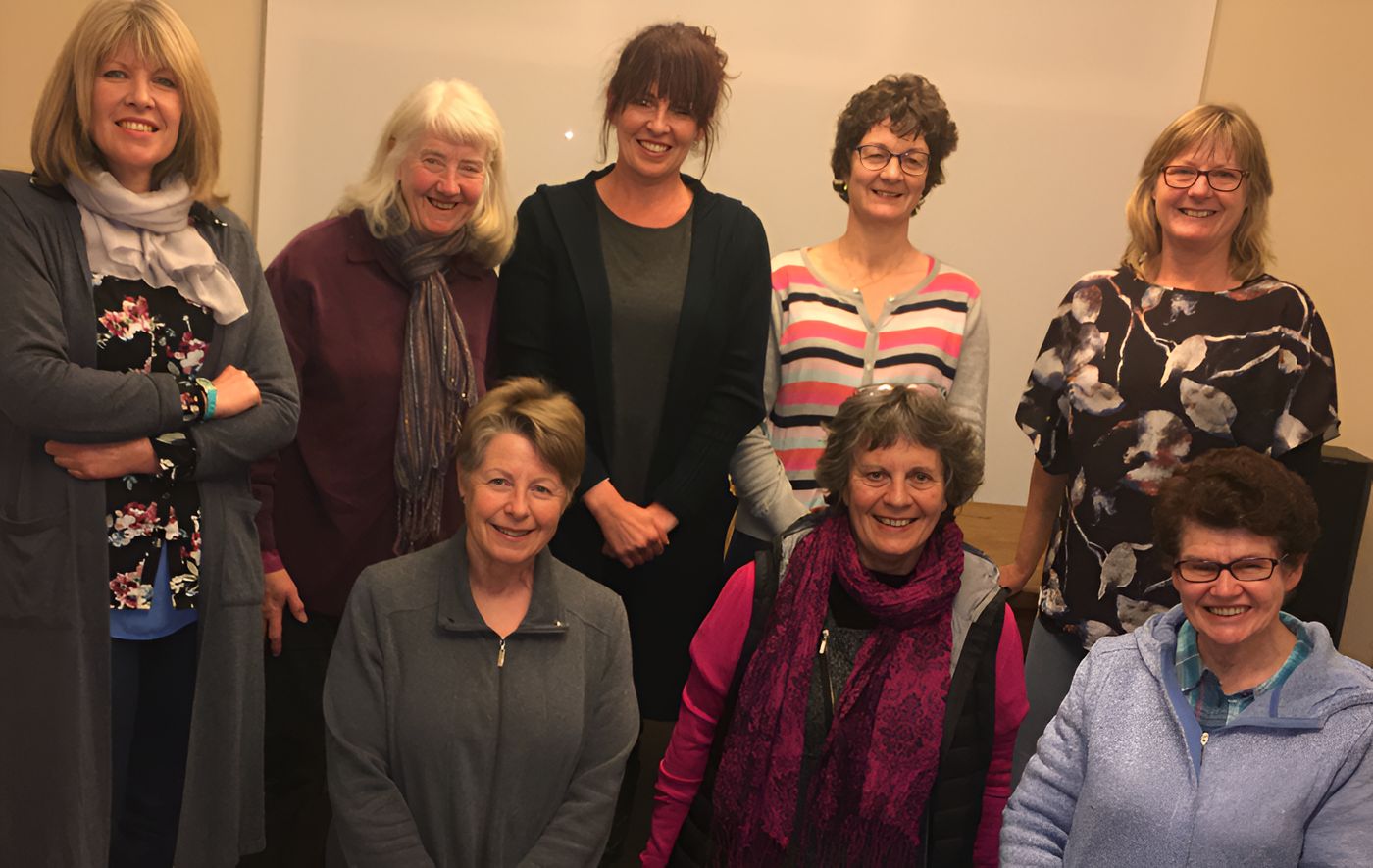 The Marian Mothers group gathered together